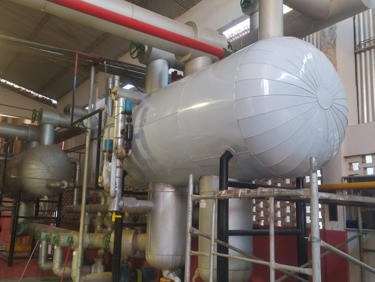 Tanque branco de isolamento térmico industrial